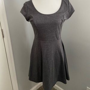 Grey Mid-Length Dress